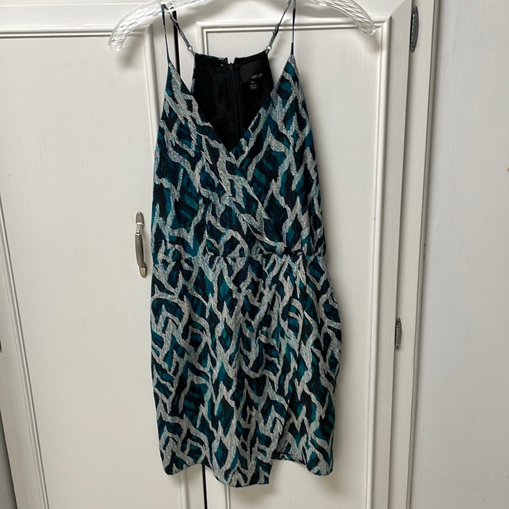Dress-Multicolor with Black lining